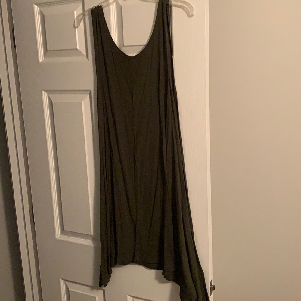 Snooki Love Olive tank dress L